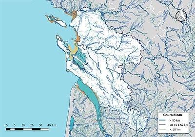 Cartographie cours d'eau 17 Wiki